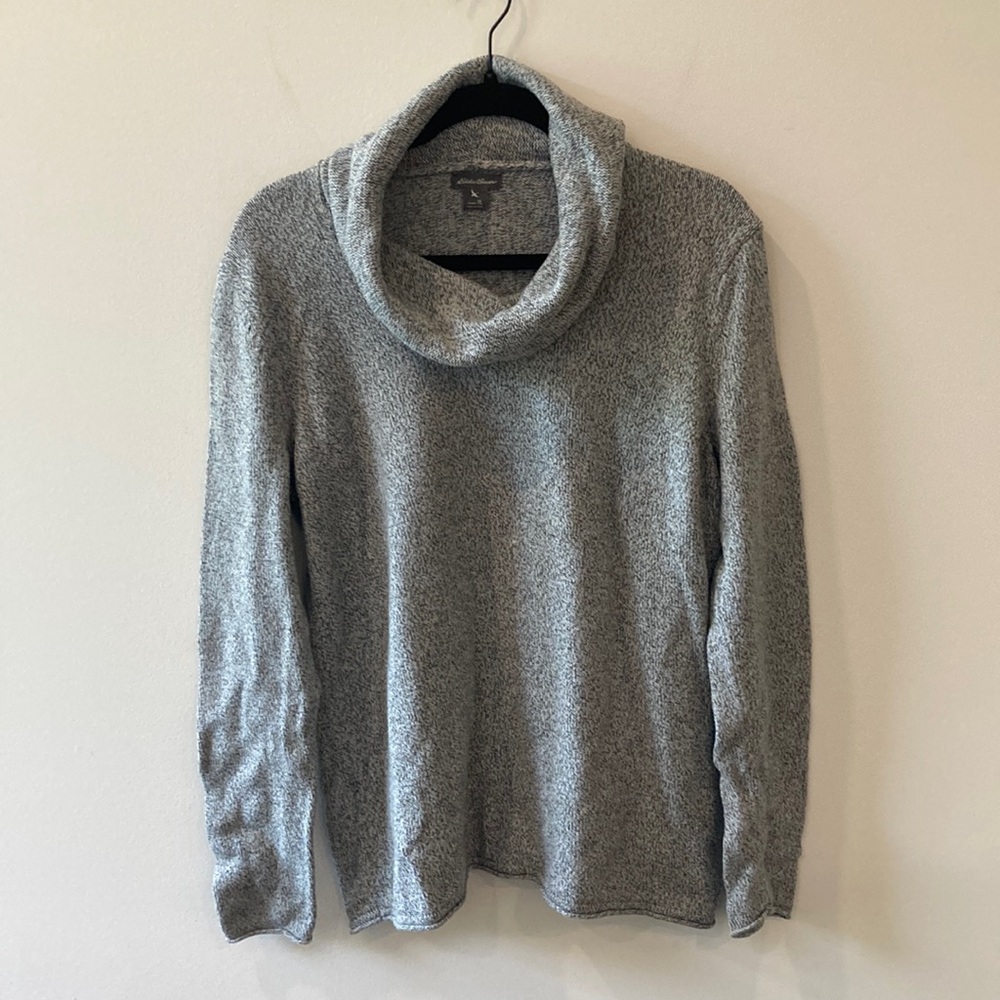 Eddie Bauer women’s cozy pullover cotton blend sweater size XL